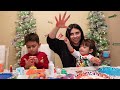 Making SLIME with MY KIDS !! Vlogmas day 14