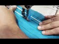 😲wow great ! Extremely Special sewing tips _ Piping dori sewing machine embroidery tricks