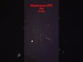 Mysterious UFO Firework / Oak
