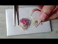 UV レジン | DIY UV Resin Craft & Accessories With Nail Foil Transfer| HOW TO MAKE AN UV RESIN JEWELRY?|
