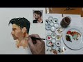 How to paint a portrait in watercolor. Complete tutorial.