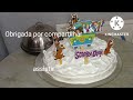 bolo de aniversário tema:. Scooby-Doo