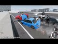 Satisfying Car Crash Game High Speed Jumps #6 BeamNG Drive