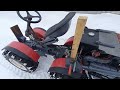 TZ-4K-14 Реверсивный трактор. часть 5 Winter. Snow. Drive