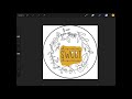 DIY Embroidery Pattern Using ProCreate