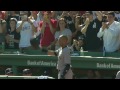 Derek Jeter exits to an ovation after final at-bat at Fenway Park