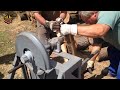 Amazing Automatic Homemade Firewood Processing Machines, Fastest Cutting Tree & Wood Splitting