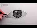 How to Draw a Realistic Eye Narrated for Beginners