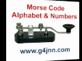 The Morse Code Alphabet By G4JNN