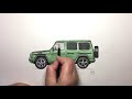 Как нарисовать Гелендваген Мерседес | How to draw Mercedes - Benz G - class