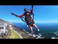 Paragliding, Cape Town 🇿🇦 South Africa - 360° VR 4K Tour with best of Deep House Music