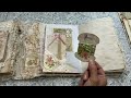 Lapbook flip through - shabby chic junk journal - Crafty Me Shop! DT project.