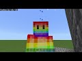 how to make a rain cloud in minecraft bedrock