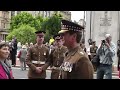 1st Battalion of The Scots Guards parade Glasgow