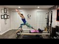 35 Minute Pilates Reformer Intermediate Full Body Workout #91