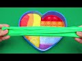 Satisfying ASMR | How to Make Rainbow Duck Bathtub by Mixing SLIME in Smiling Critters CLAY Coloring