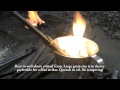 Blacksmithing - Forging a flint striker