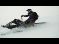 Backcountry Snowmobiling in deep powder // Polaris RMK Snowmobile
