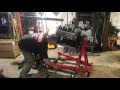 How to use shop crane and engine stand from harbor freight