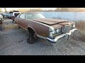 Last of the 351 Clevelands. 1974 Mercury Cougar XR7 Junkyard Find