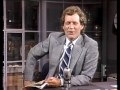 Chris Elliott as Paul Shaffer on Letterman, March 25, 1987