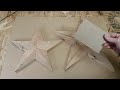 Wooden Stars - Reclaimed Wood with Spline Joints