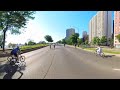 Insta 360° VR Cycling  - Chicago, Illinois. Bike The Drive 2023  360° VR Cycling on Lake Shore Drive