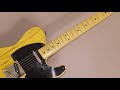 Building a custom Telecaster inspired by the 1950 Fender BROADCASTER | How To | DIY