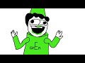 grEn: old animation i made over the crayon song