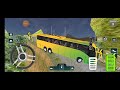 bus at off-road, cartoon gadi Wala game video, Bus game video,