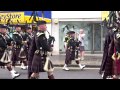 Highlanders Pipes and Drums, Parade at Dumbarton, July 2015