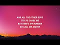 Carly Rae Jepsen - Call Me Maybe (Lyrics)