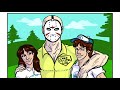 Jason Voorhees, Angela Baker, and Ricky - Horror Camp Counselors Speedpaint