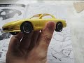 久々の息抜きに楽プラ 啓介のFDを組む!アオシマ楽プラ THE SNAP KIT 1/32 頭文字D  啓介のFD  製作動画