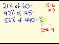 Percentage Math Trick 2 - Solve percentages mentally - percentages made easy!