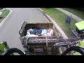 Garbage Truck POV: Curotto Can GoPro on Millionaire's Mansions and More