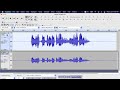 How to make your voice sound better in Audacity