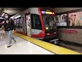 SF Muni Trains at Van Ness Station 1/28/22