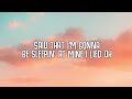 Tate McRae - uh oh (Lyrics)