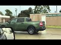 ALL NEW 2025 REFRESH FORD MAVERICK IN ERUPTION GREEN SPOTTED TESTING  ￼