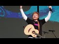 Ed Sheeran - All the Stars / Kiss Me / Give Me Love @ Songdo Moonlight Park, Incheon, South Korea