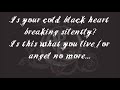 Angel No More - APG Lyrics