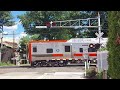 Omega Drive level crossing, Stamford, CT