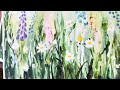 Paint this watercolour meadow commission with me…