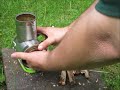 Adventurers Club 🧭 DIY Hobo Stove  From an old Soop Can 🔥