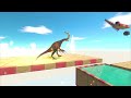 Bungee Jumping Who Will Make it to the End - Animal Revolt Battle Simulator