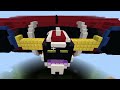 Grendizer U minecraft بناء جريندايزر الجديد في ماينحرافت👍💥💥