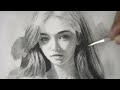 How to Combine Graphite Powder, Pencil, and Charcoal in Drawing