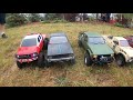 RC4WD Tf2 Fun Run 17 rigs showed up Scale trail run Red Deer Alberta