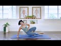 15 min Abs and Hip Workout | Pilates for Beginners